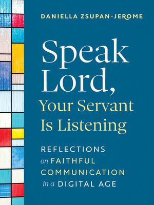 cover image of Speak Lord, Your Servant Is Listening